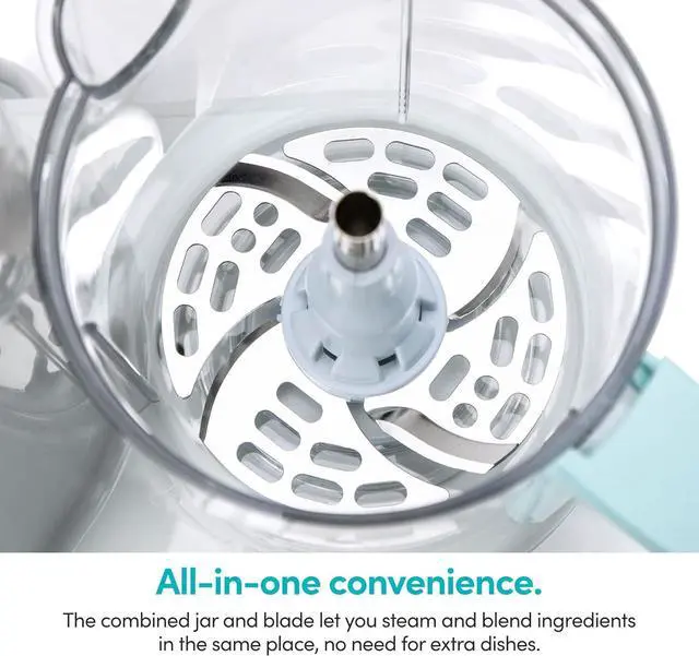 Alt view image 4 of 7 - nutribullet Baby Steam + Blend, White/Blue