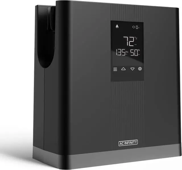 Main image of THERMOFORGE T3, Environmental Grow Tent Heater with VPD Temperature Controller, 10-Level PTC Heating and Included Extension Hose for Tents, Rooms, Greenhouses