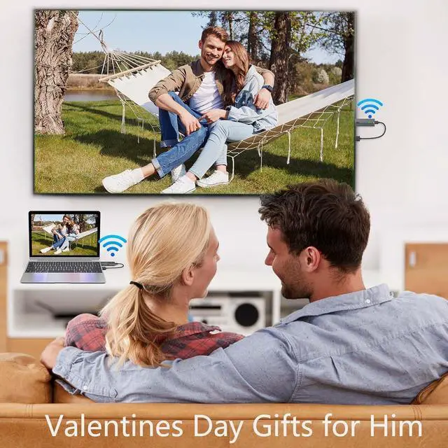 Alt view image 2 of 7 - Wireless HDMI Transmitter and Receiver, Plug & Play 4K Decording, Portable 2.4G/5G Wireless HDMI Extender Kit for Streaming Video and Audio to Monitor from Laptop/PC/TV Box/Projector (30m)