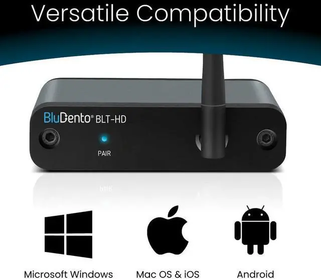 Alt view image 7 of 7 - BLT-HD aptX HD Bluetooth Receiver Hi-Fi Bluetooth v5.1 Audio Adapter with TI DAC Analog RCA Output Digital Coaxial and Optical Output with Enhanced Working Range