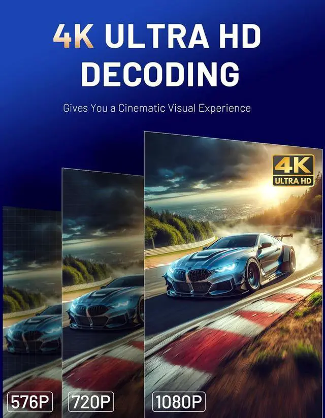 Alt view image 4 of 7 - Wireless HDMI Transmitter and Receiver, 4K Decode 1080P Output, 2.4G/5G Plug & Play, for Streaming Video/Audio/Files, Audio Sync, USB-C to HDMI Adapter, No Need App/Bluetooth/WiFi