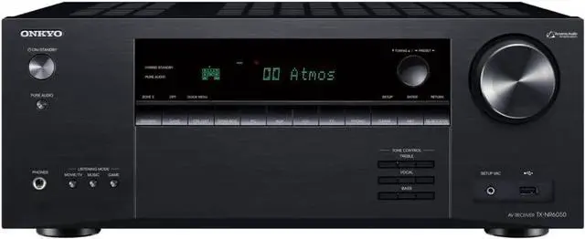 Alt view image 2 of 6 - TX-NR6050 7.2-Channel Network Home Theater Smart AV Receiver 8K/60, 4K/120Hz