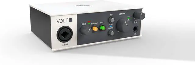 Alt view image 3 of 7 - Universal Audio Volt 1 USB Recording Studio Audio Interface