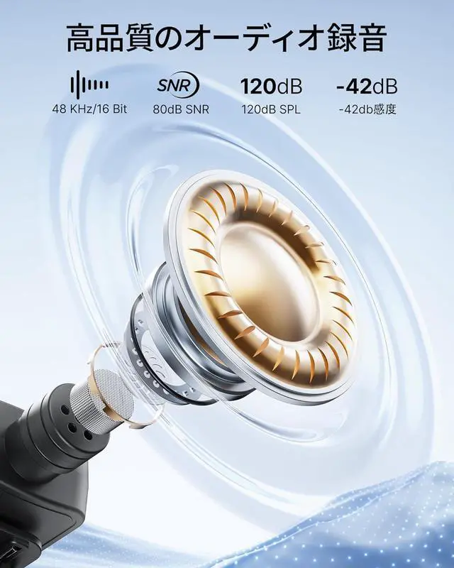 Alt view image 4 of 7 - V30 Wireless Lavalier Microphone for iPhone/Android/PC/Laptop with USB-C Port, 36H Battery Life with Charging Case, Noise Canceling Clip on Lapel Microphone Wireless Mini Mic for Video Recording