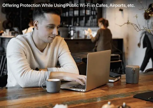 Alt view image 2 of 7 - Deeper Connect Air Pocket-Sized Wireless Travel VPN Router Portable Wireguard OpenVPN DPN WiFi Router