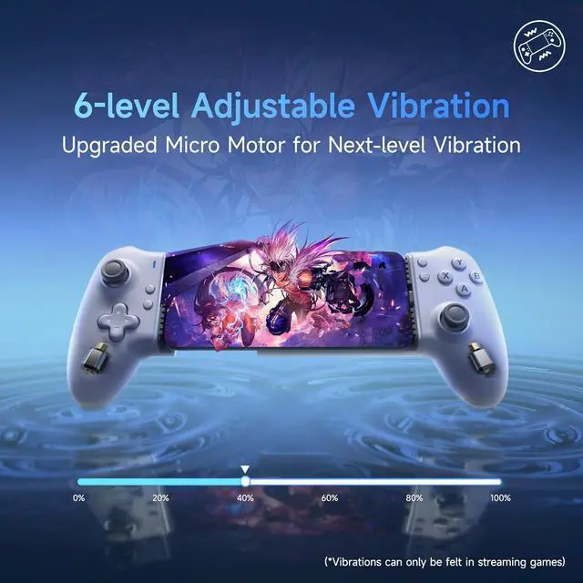 Alt view image 6 of 7 - M15 Mobile Gaming Controller for Android/iPhone 15 Series(USB-C),Android Controller with Hall Trigger/Joysticks,Phone Controller for Play Minecraft,COD