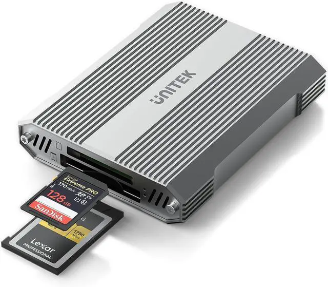Main image of Type B and SD4.0 UHS-II Dual-Slot Memory Card Reader, 10Gbps USB 3.2 Gen 2, CF Express Reader for CFexpress Type B/SD/SDHC/SDXC/SDUC, Plug and Play, Compatible with Windows/Mac/Linux/Android