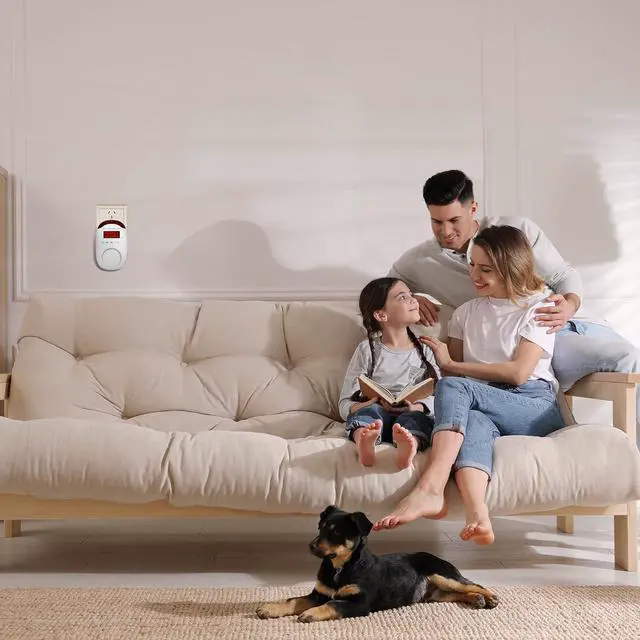 Alt view image 3 of 6 - 3 Packs Combination Gas & Carbon Monoxide Detectors, Plug in Natural Gas Detector & Carbon Monoxide Alarm, CO Detector Alarm & Propane, Methane, Explosive Gas Detector for Home,RV,Easy to Install