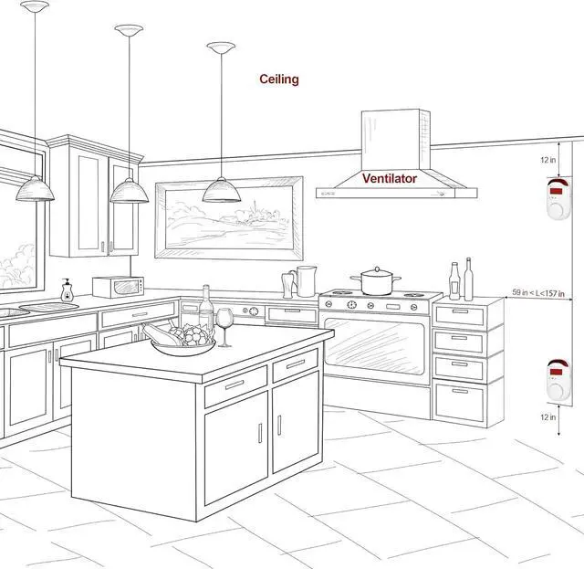 Alt view image 6 of 6 - 3 Packs Combination Gas & Carbon Monoxide Detectors, Plug in Natural Gas Detector & Carbon Monoxide Alarm, CO Detector Alarm & Propane, Methane, Explosive Gas Detector for Home,RV,Easy to Install