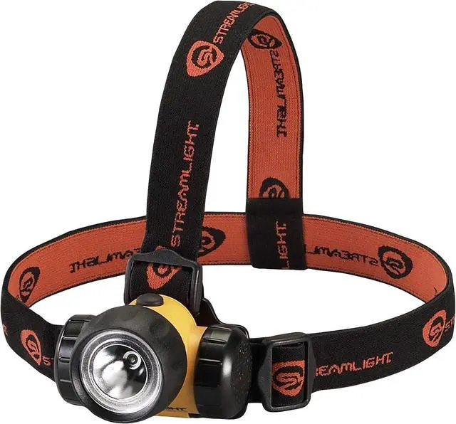 Alt view image 2 of 5 - Streamlight 61200 3AA HAZ-LO Headlamp, Yellow - 120 Lumens