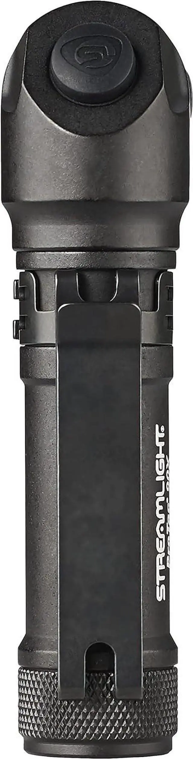 Alt view image 4 of 7 - Streamlight 88094 ProTac 90X 1000-Lumen Right Angle Compact Multi-Fuel Tactical EDC Flashlight Includes Non-Rechargeable Batteries and Holster, Black