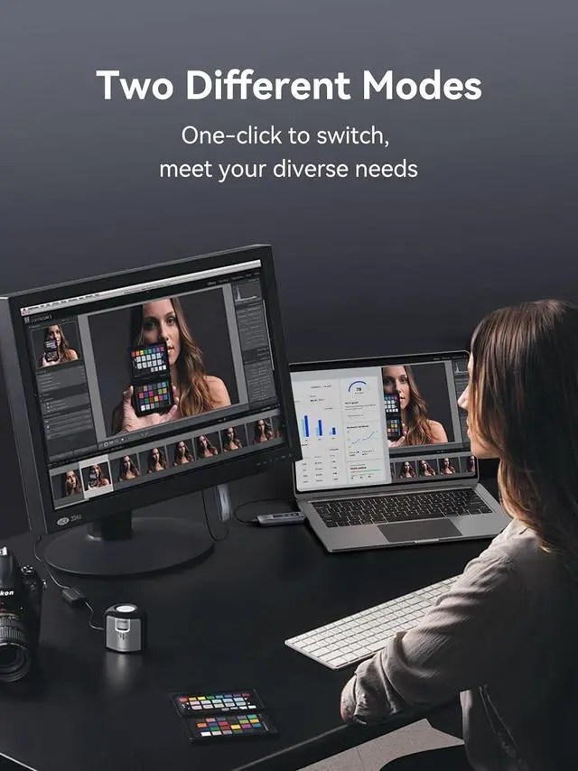 Alt view image 5 of 7 - Wireless HDMI Transmitter and Receiver 4K Larger LED Screen Display Wireless HDMI Extender Sender HD 5G 165FT Streaming Media Video/Audio/File for PC/Laptop/Projector/TV Box/Camera Gray