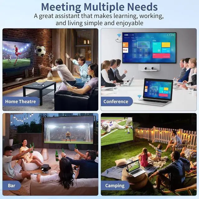 Alt view image 7 of 7 - Wireless HDMI Transmitter and Receiver Upgrade Type-C 3.1 Port Wireless Hdmi Plug & Play Portable 2.4G/5G for Streaming Video and Audio to HDTV/Projector/Monitor from Martphone/Tablet/Laptop