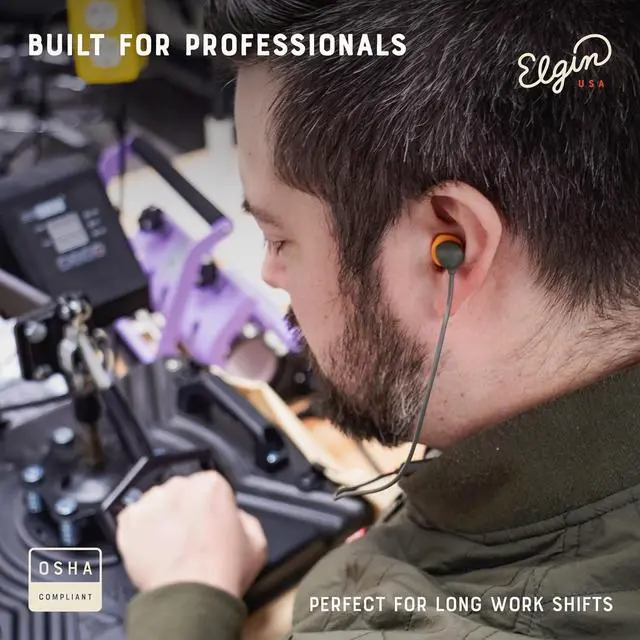 Alt view image 4 of 7 - Discord Gen 3 Bluetooth Earplug Earbuds, OSHA Compliant Noise-Isolating Safety Wireless Headphones, All-Weather Earphones for Industrial Work, and High-Noise Environments