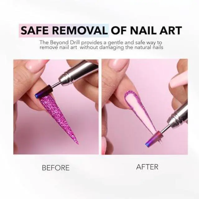Alt view image 5 of 14 - Sky Beyond Pro Nail Drill | Portable, Rechargeable & Cordless - Blue