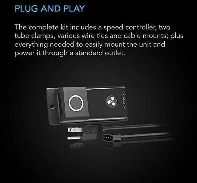 Alt view image 4 of 13 - AIRLIFT T10, Shutter Exhaust Fan 10" with WiFi Temperature Humidity Controller, EC-Motor Wall Mount Ventilation and Cooling for Sheds, Attics, Workshops, and Greenhouses