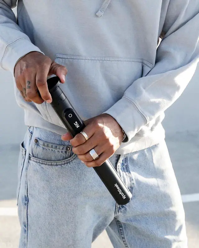 Alt view image 7 of 7 - Magnetic Phone Tripod for iPhone MagSafe  66'' Automatic Selfie Stick with Remote, Portable Tripod Stand for Video Recording, Travel, Vlogging (Black)