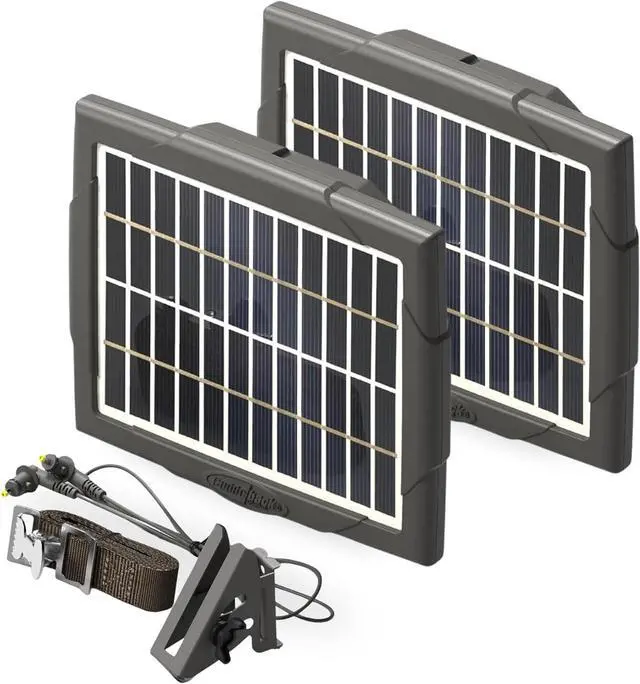 Main image of Cuddeback Solar Power Bank #PW-3600  Battery Charger for CuddeLink & Tracks Cameras - Portable Outdoor Charger with Built-in NiMH Battery & Genius Mount Kit
