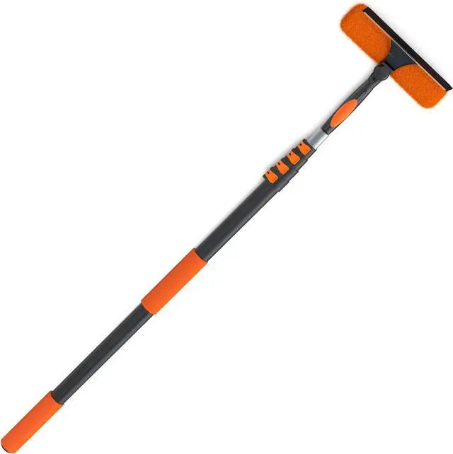 Main image of 26FT Window Squeegee with Extension Pole, 2-in-1 Squeegee for Window Cleaning, Professional Cleaning Kit for Home with 20FT Telescoping Pole for Outdoor Indoor Use