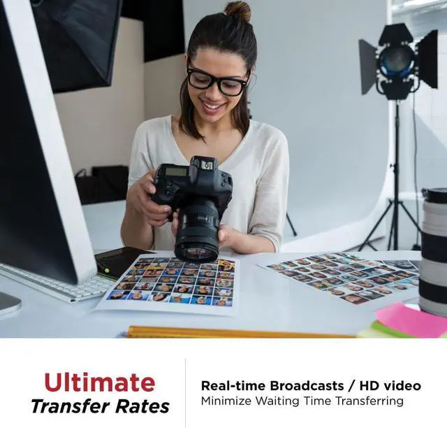 Alt view image 5 of 7 - 8GB SD Card 10-Pack UHS-I U1 Class 10 SDHC Memory Card Full HD Video Canon Kodak Olympus Digital Camera, with 10 mini Cases