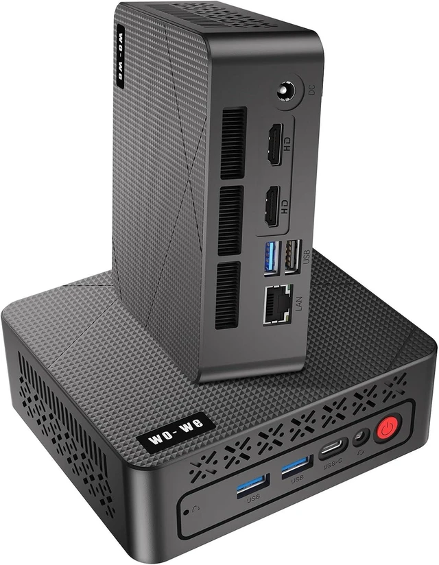 Main image of wo-we Mini PC AMD Ryzen 5 3500U (Beat N150) 8GB RAM 256GB SSD OS 11-PRO