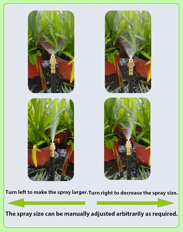 Alt view image 7 of 7 - 360° Adjustable Drip Irrigation Sprinkler Kit for Garden