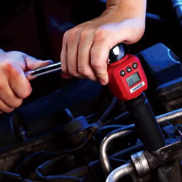 Alt view image 5 of 7 - 1/2 Digital Torque Adapter (25 to 250 ft-lbs) with Audible, LED Alert ARM602-4A