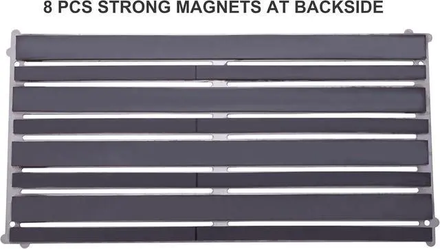 Alt view image 5 of 7 - Magnetic Tool Holder & Pad, Mechanic Tool Tray, Magnetic Parts Mat, Automotive Organizer for Screws, Bolts, Wrench and Socket, Super Strong Magnets Stay Vertical, Horizontal and Upside Down (Set of 3)
