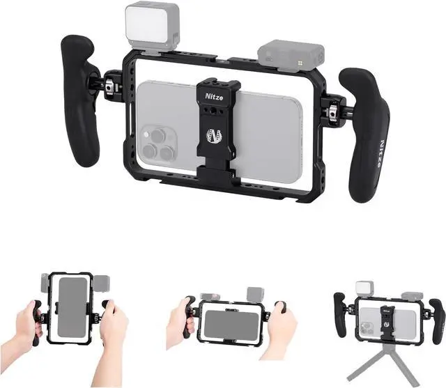 Main image of Smartphone Cage Universal Phone Video Rig - T-MP01B