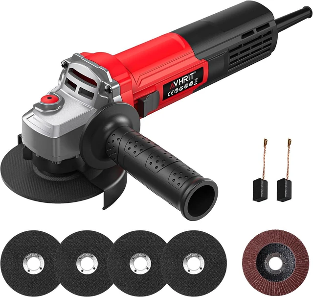 Main image of 10 Amp 4-1/2" Angle Grinder, 1200W Power Grinder