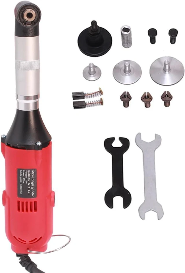 Main image of 350W Electric Die Grinder Sander Polisher Grinding Tool for Contour Grinding, Cutting, Engraving, Polishing, Milling, 6 Variable Speed, 15,000 RPM