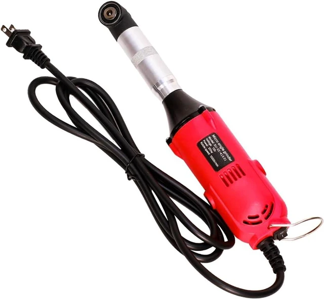 Alt view image 4 of 7 - 350W Electric Die Grinder Sander Polisher Grinding Tool for Contour Grinding, Cutting, Engraving, Polishing, Milling, 6 Variable Speed, 15,000 RPM