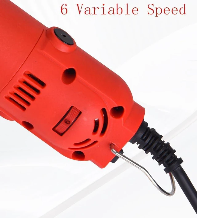 Alt view image 7 of 7 - 350W Electric Die Grinder Sander Polisher Grinding Tool for Contour Grinding, Cutting, Engraving, Polishing, Milling, 6 Variable Speed, 15,000 RPM
