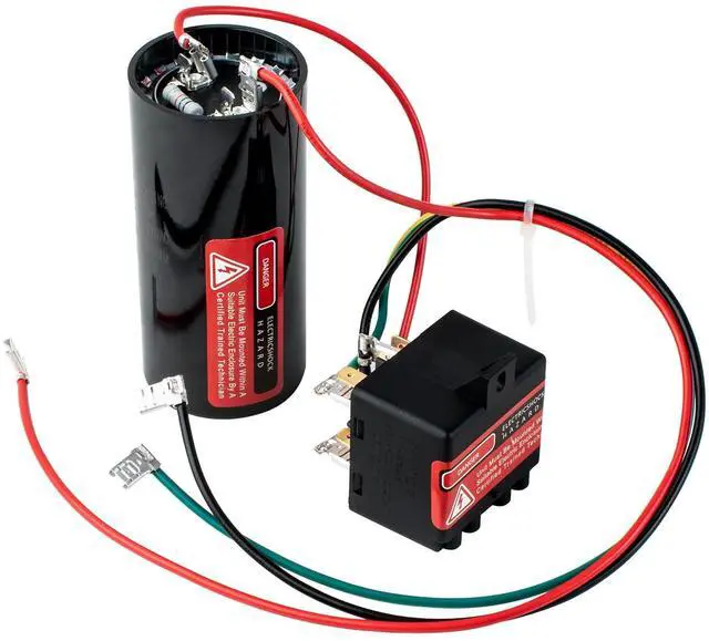 Main image of 5-2-1 CSR-U2 Hard Start Capacitor Kit for AC 3.5 to 5 Ton Units | Compatible with Air Conditioner 3 1/2 to 5 Ton Units - Similar 5-2-1 Hard Start Technology - 189227 µF 208240VAC 50/60Hz