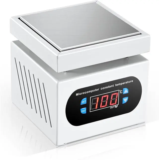 Main image of 110V 350W Soldering Hot Plate LED Microcomputer Electric Preheat Soldering Station Welder Hot Plate Rework Heater Lab 100X100mm Plate
