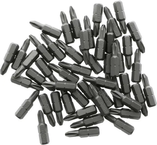 Main image of #2 Reduced Phillips Drywall Screw Driver Bit Tips (50-Pack)