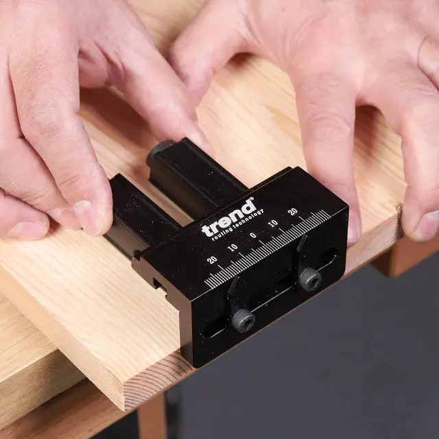 Alt view image 5 of 7 - Mini Twin Pocket Hole Jig with HSS Drill Bit & Depth Setting Collar, Square Drive Bit & Pocket Hole Screws Selection, PH/JIG/M