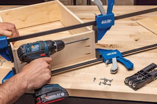 Alt view image 7 of 7 - KPHJ230 - Pocket-Hole Jig Micro - Micro Jig for Thin Stock, Cabinets, Drawers & Repairs - 33% Smaller Holes - Create Micro Pocket Hole - For 1/2? & 3/4? Thick Materials