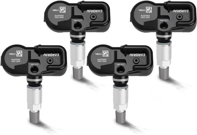 Main image of TPMS Sensor Toyota, 315Mhz Tire Pressure Monitoring System Sensor fit for Toyota RAV4 Highlander Camry Corolla, Lexus ES GS LS LX Replaces 42607-33021 4260706011 PMV-107J 4-Pack
