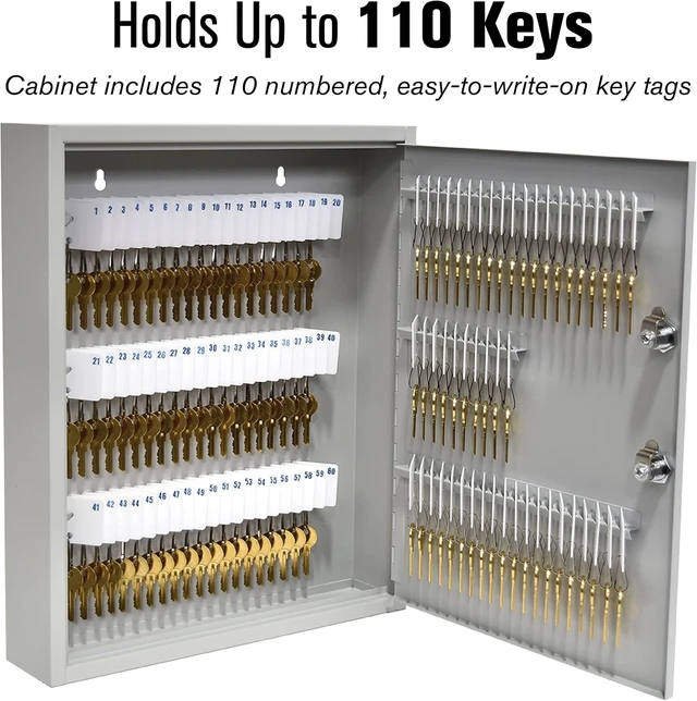 Alt view image 3 of 7 - 110-Key Steel Cabinet
