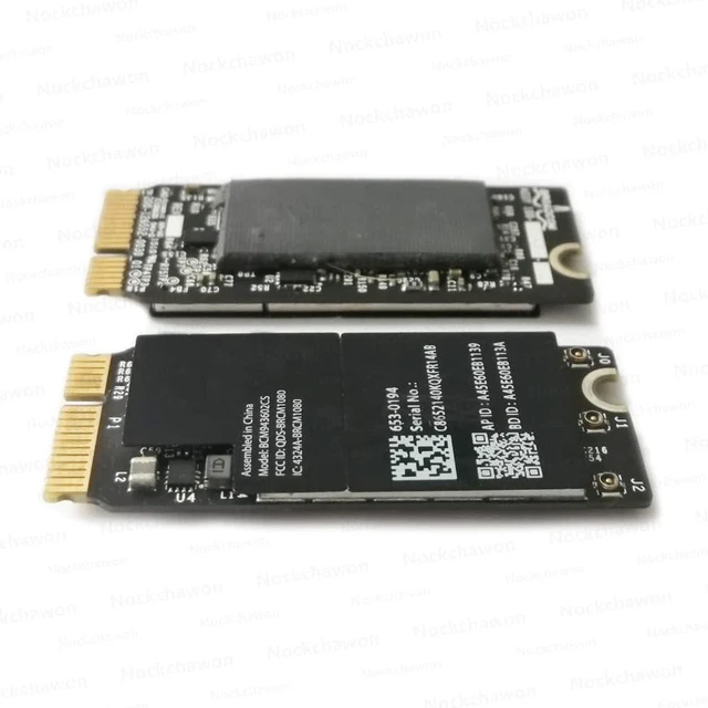 Alt view image 3 of 6 - BCM943602CS Bluetooth 4.0 WiFi Card Replacement for MacBook Pro Retina 13" & 15" A1398/A1502