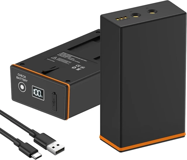 Main image of 2-Pack 6000mAh Rechargeable Battery Pack for Moultrie Edge Trail Camera