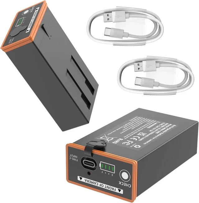 Main image of 2-Pack 5000mAh Power Mag Rechargeable Lithium-Ion Battery for Moultrie Edge, Edge 2, Edge Pro & Edge 2 Pro