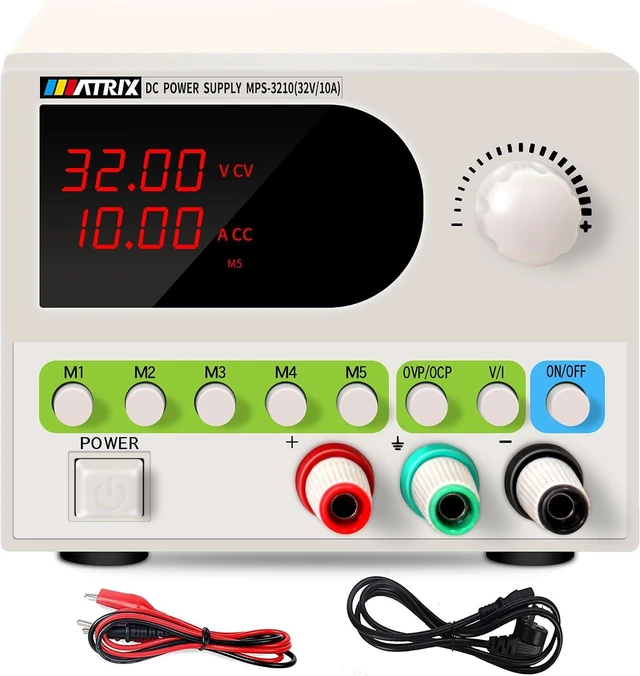 Main image of 32V 10A Switching DC Power Supply with On/Off Button, MPS-3210
