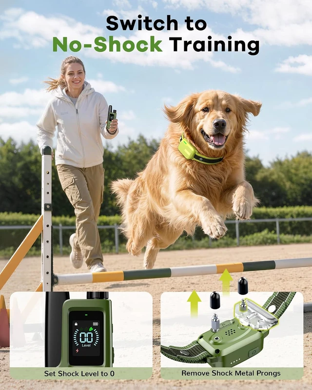 Alt view image 7 of 7 - 3-Pack Dog Shock Collar with Remote, 4500FT Range