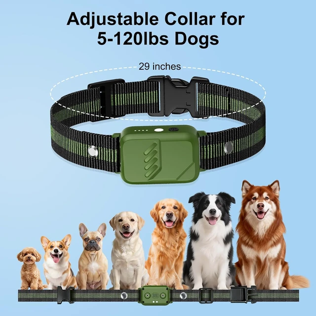 Alt view image 4 of 7 - Dog Shock Collar with Remote, 4500FT, IP68 Waterproof, 3 Modes with Safety Lock & Light