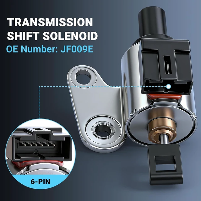 Alt view image 3 of 5 - Transmission Shift Stepper Motor for Nissan Cube 2009-2014 & Versa 2007-2012, JF009E Replacement