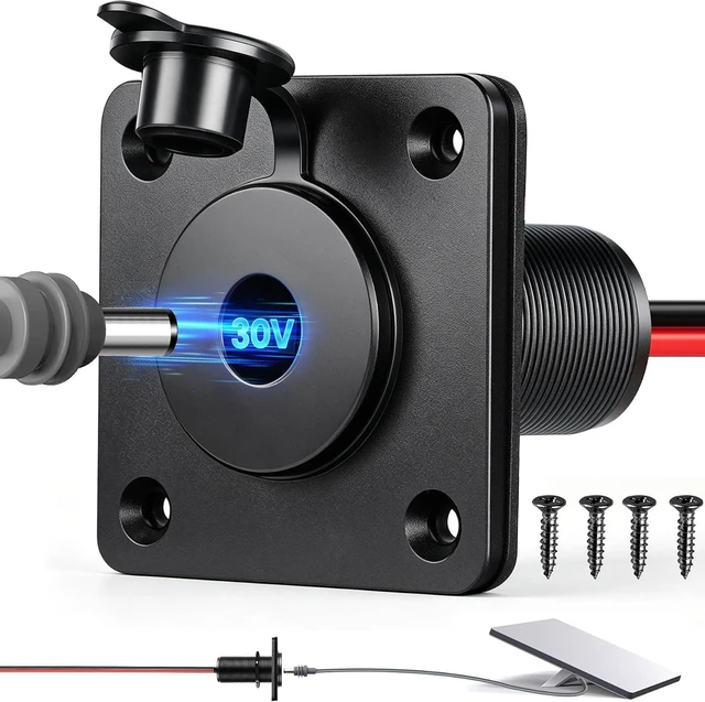 Main image of 30V Bulkhead Fitting Power Supply Pass-Through for Starlink Mini