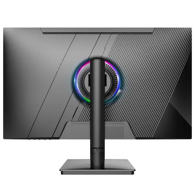 Alt view image 5 of 6 - CRUA 27Inch Gaming Monitor 360HZ, QHD 1440P 100% sRGB IPS Computer Monitor with Built in Speaker, Height/Pivot/Swivel/Tilt Adjustable Vertical Monitor, Support FreeSync, DP&HDMI, Wall Mount-Black