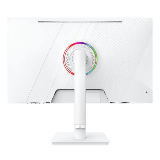 Alt view image 3 of 7 - CRUA 27 4K UHD Gaming Monitor 144Hz IPS Panel, 120% sRGB Wide Color, FreeSync, Height/Pivot/Rotate/Tilt Adjustable, Eye-Care Blue Light Filter, Built-in Speakers, HDMI & DP, VESA Mount ReadyWhite